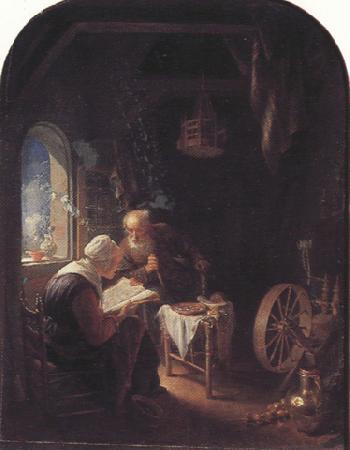 Gerrit Dou Tobit and Anna (mk33) oil painting picture